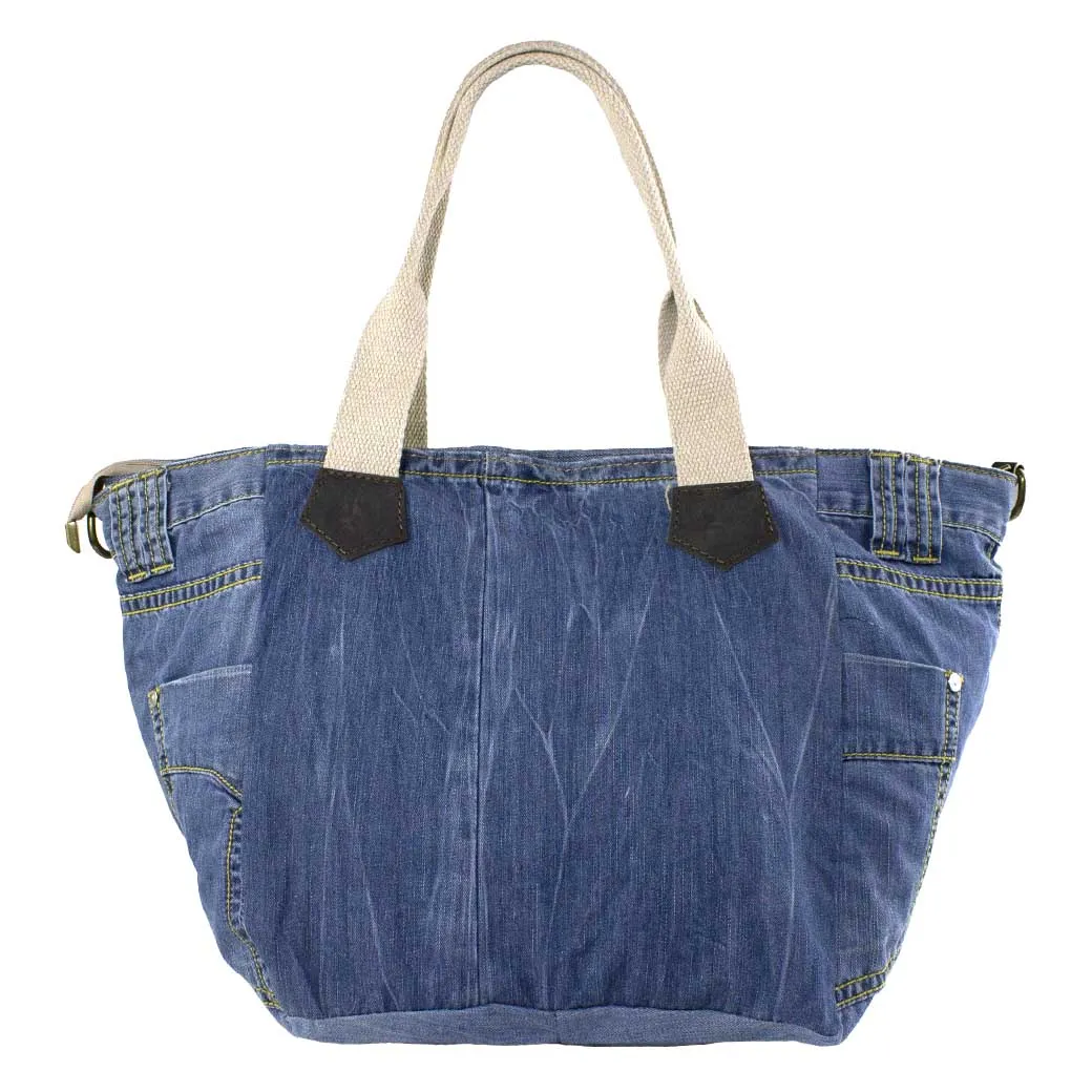 Cartera Jeans Estrella Jeans Rojo