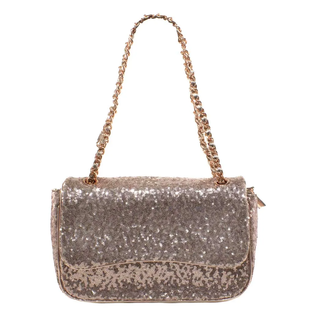 Cartera Mediana Lentejuelas Cipria