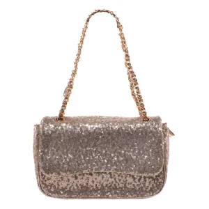 Cartera Mediana Lentejuelas Cipria
