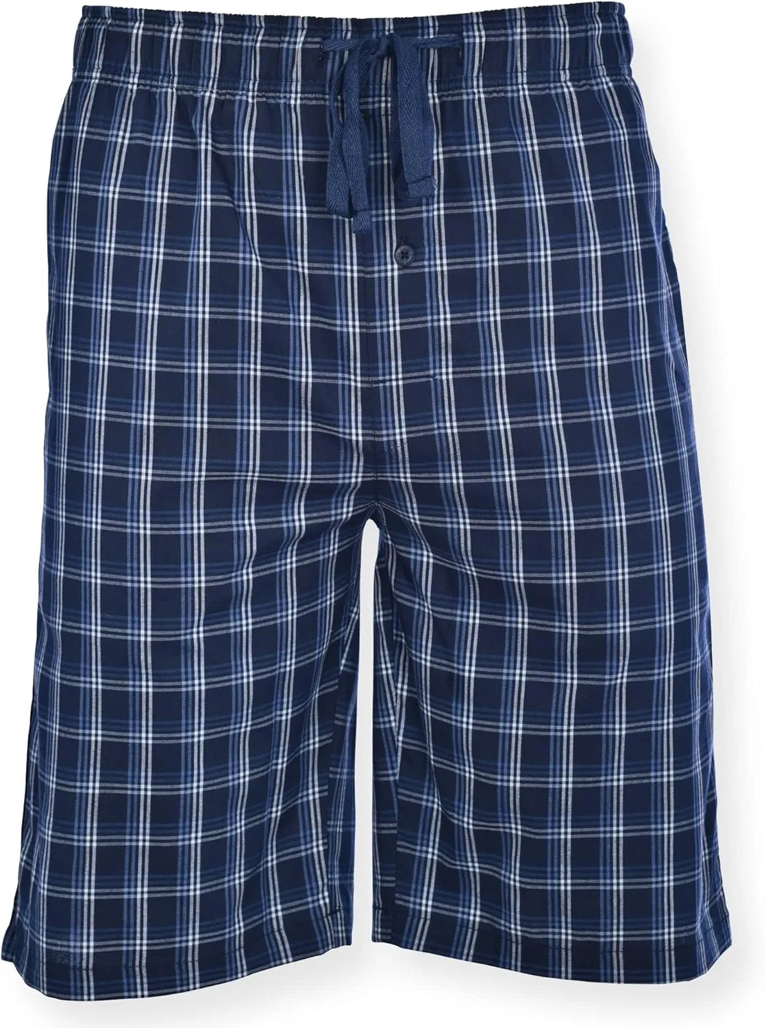 Hanes Men??s 2-Pack Woven Pajama Shorts ?C Lightweight Breathable Lounge Fit for Summer, Pantalones Cortos para Hombre 2-Pack