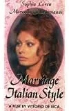 Marriage Italian Style VHS