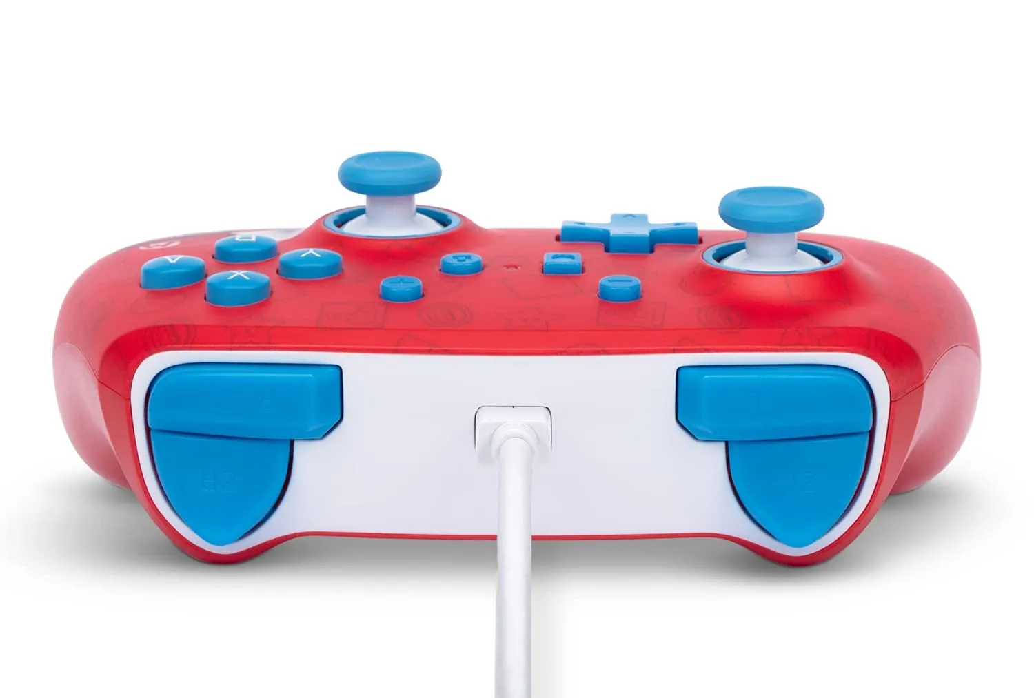 PowerA Enhanced Wired Controller for Nintendo Switch - Woo-hoo! Mario, Gamepad, game controller, wired controller, officially licensed