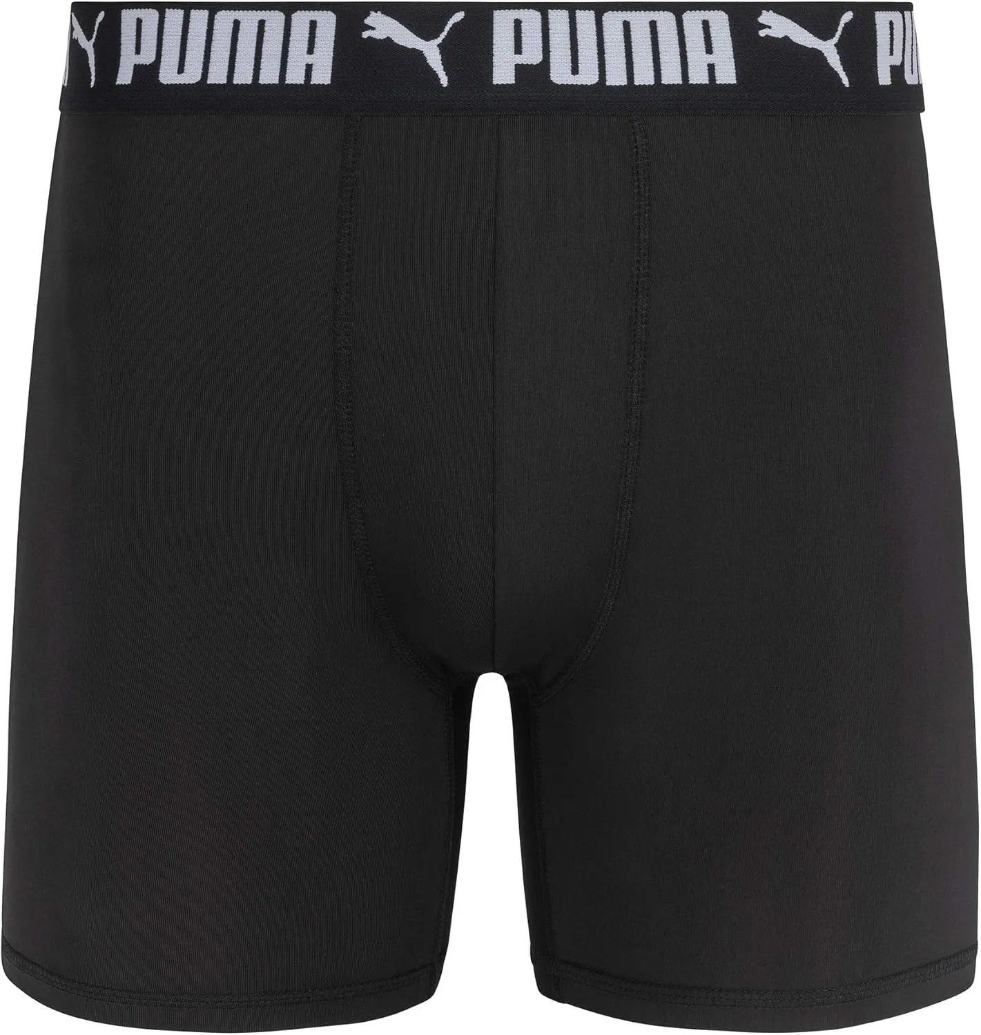 PUMA Men's 3 Pack Athletic Fit Boxer Briefs