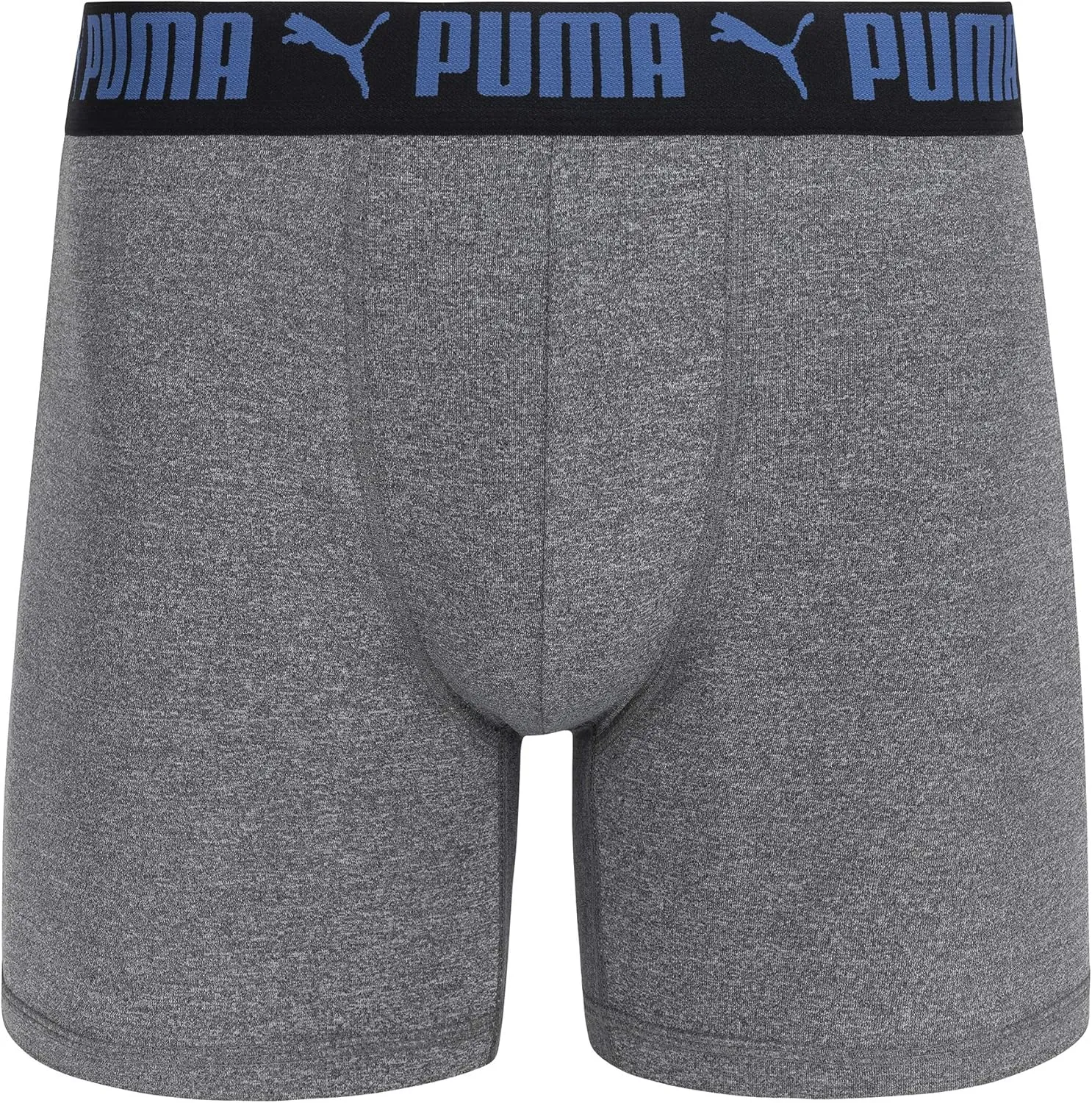 PUMA Men's 3 Pack Athletic Fit Boxer Briefs