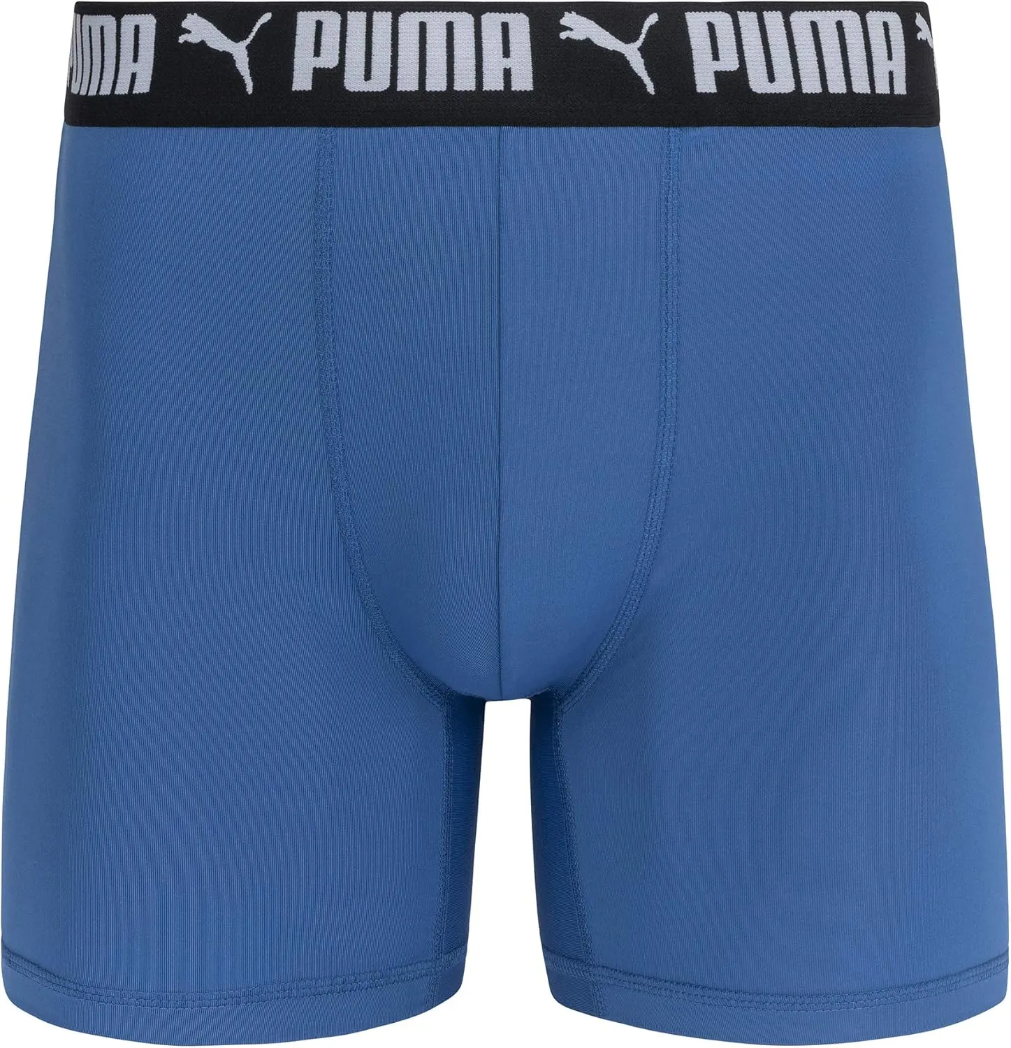 PUMA Men's 3 Pack Athletic Fit Boxer Briefs