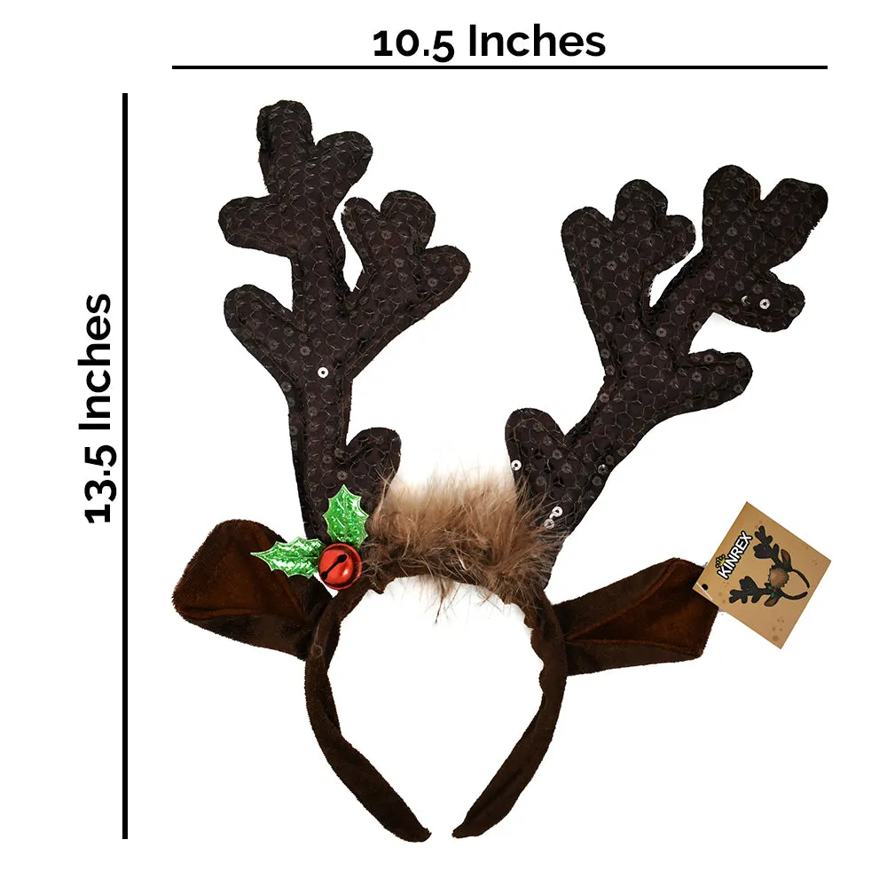 Reindeer Antler Headband 13.5"