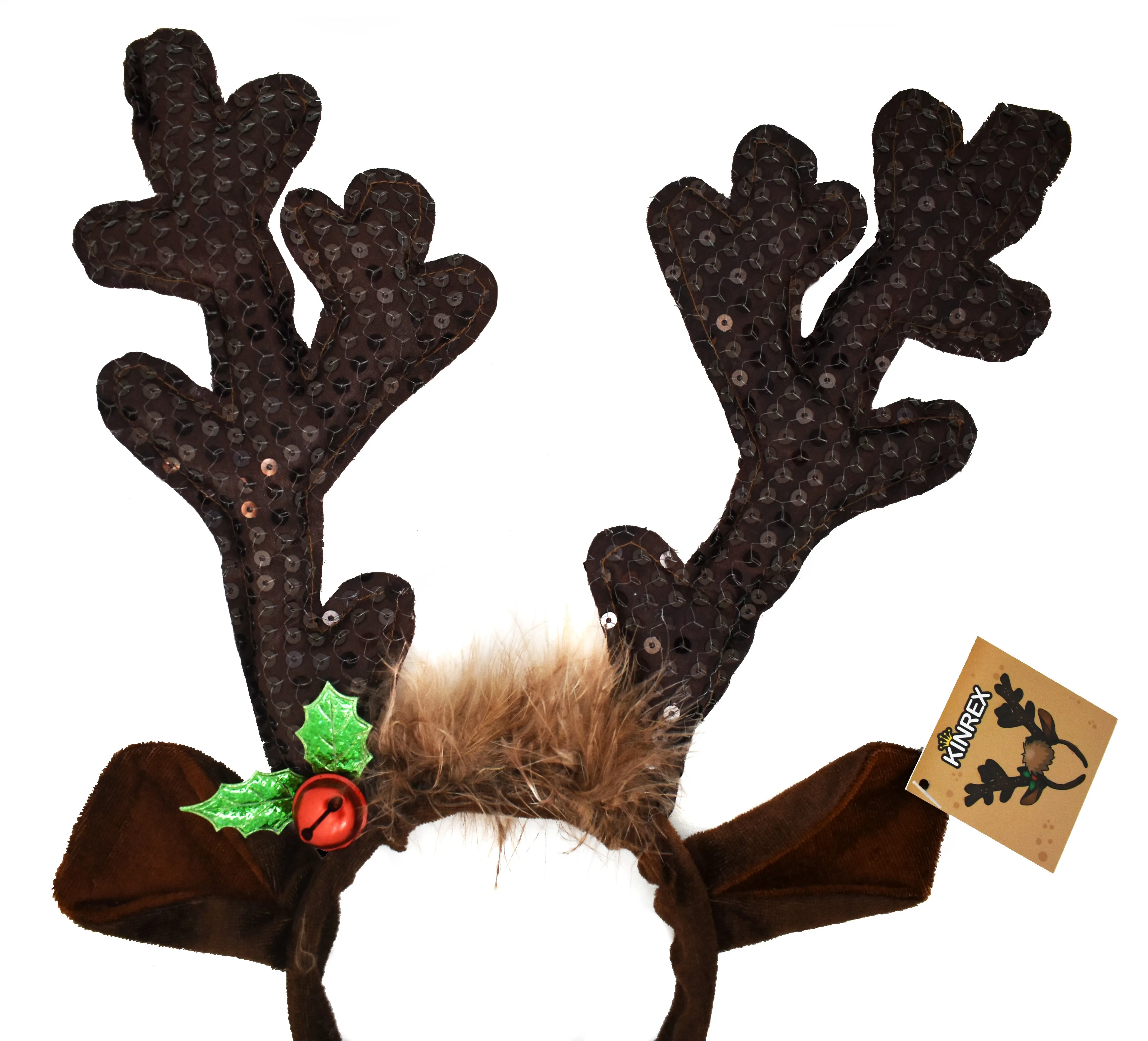 Reindeer Antler Headband 13.5"