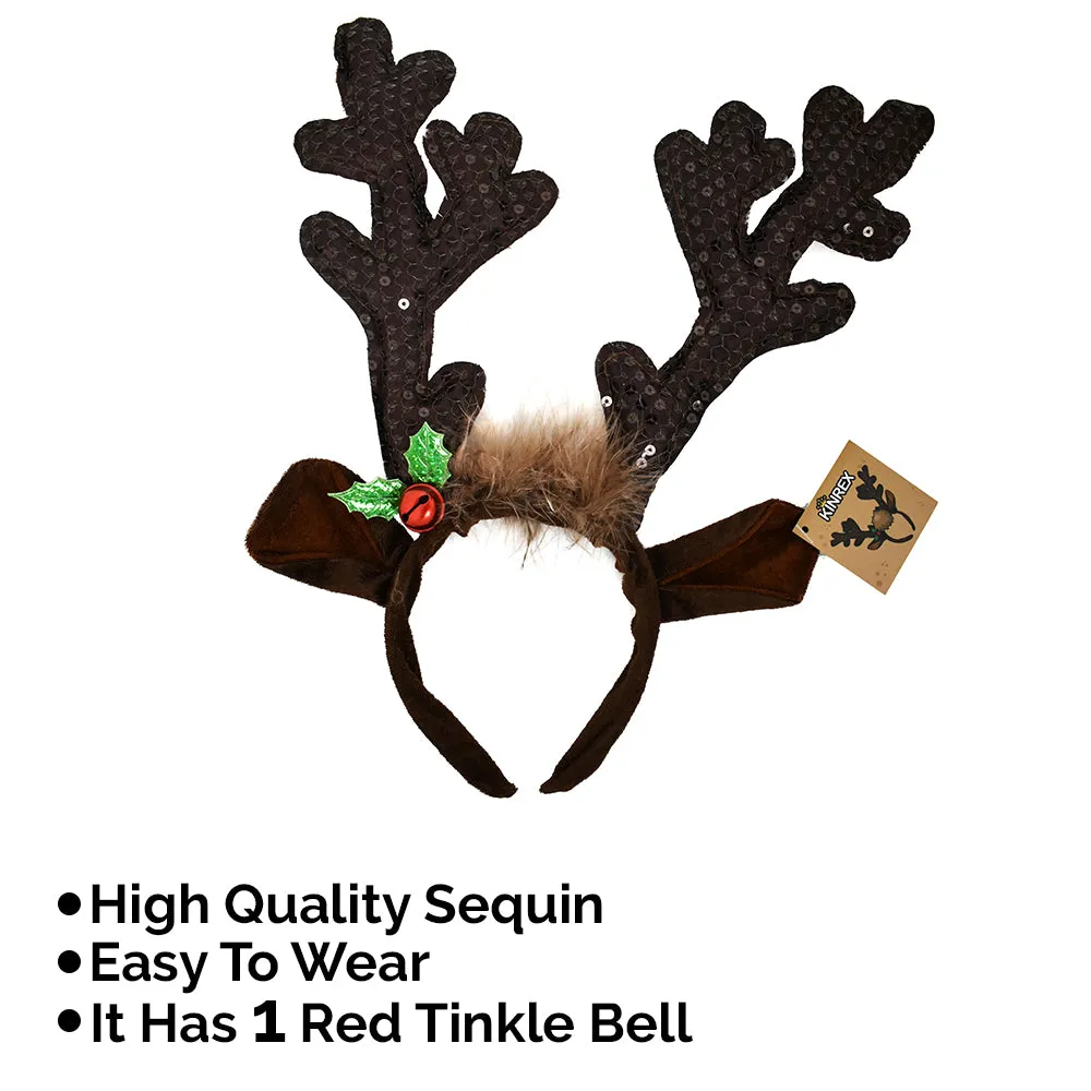 Reindeer Antler Headband 13.5"